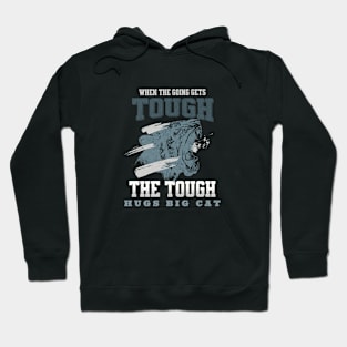 The Tough Hugs Cat Lion Nature Fun Good Vibes Free Spirit Hoodie